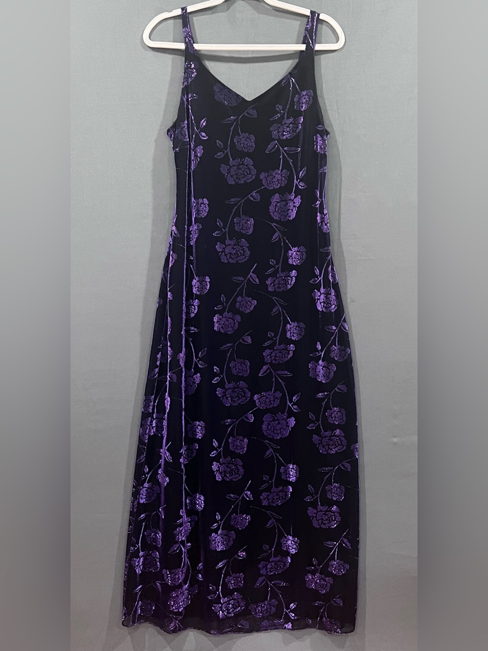 Vintage 90’s Flower Print Maxi Dress